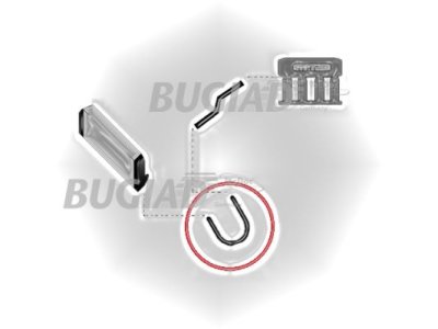 PRZEWÓD INTERCOOLERA OPEL VECTRA C 2.0DTI 02-