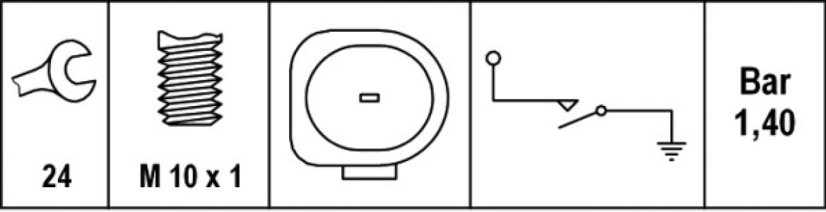 CZUJNIK CIŚNIENIA OLEJU