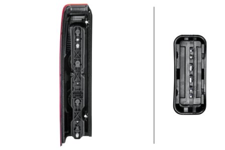 LAMPA HELLA 2VA010110061 265500023R TYLNA NISSAN