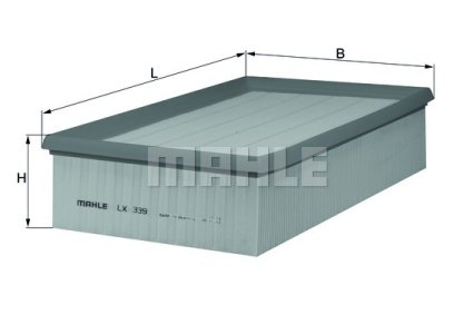 FILTR POWIETRZA AUDI 100 2.4D