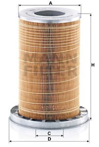 Filtr powietrza MANN-FILTER C193841 C19384 JOHN DEERE