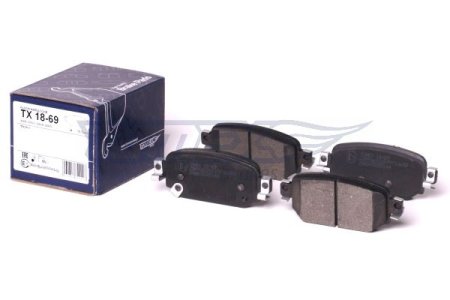 KLOCKI HAMULC. MAZDA 3  16- TYŁ