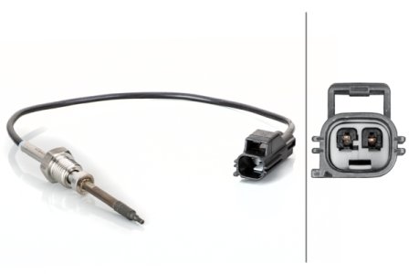 CZUJNIK TEMPERATURY SPALIN HELLA 6PT014495011 31431050 VOLVO