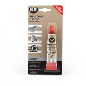 K2-SILIKON CZERWONY 21G 350 ST.