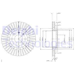 TARCZA HAM.OPEL CORSA