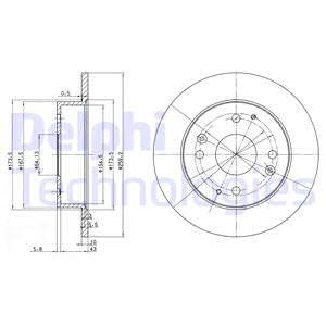 TARCZA HAM.HONDA ACCORD