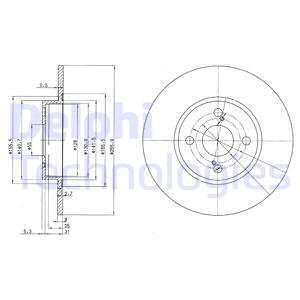 TARCZA HAM.TOYOTA TYL