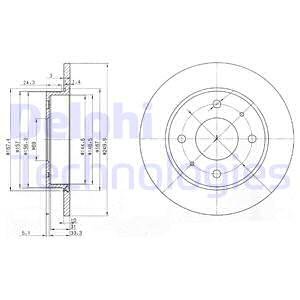 TARCZA HAM.MITSUBISHI COLT 05-