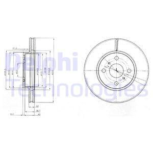 TARCZA HAM.TOYOTA YARIS 06-