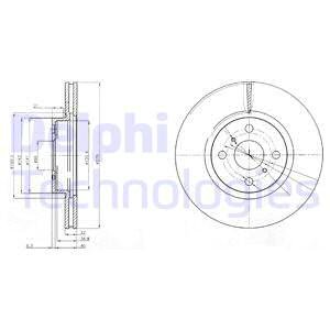 TARCZA HAM.TOYOTA YARIS 06-