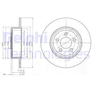 TARCZA HAM.CHRYSLER 300 TYL