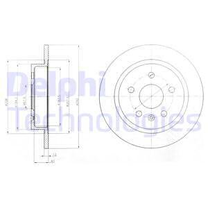 TARCZA HAMULCOWA DELPHI BG4188 OPEL INSIGNIA 16