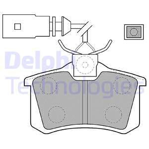 KLOCKI HAM.AUDI/VW/SEAT TYL Z CZUJ