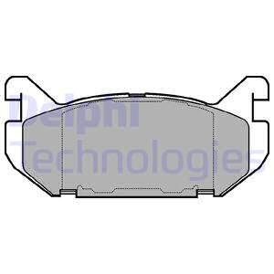 KLOCKI HAM.MAZDA 626 TYL