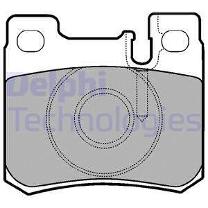 KLOCKI HAM.MERCEDES W201/124 TYL