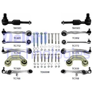 Zestaw wahaczy DELPHI TC1300KIT AUDI A4/VW PASSAT 95-00