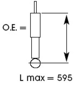 SPREZYNA TYL CITROEN C1
