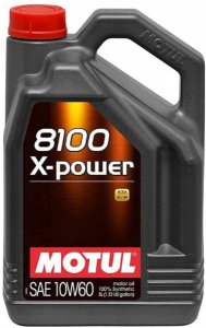 OLEJ MOTUL 10W-60 8100 X-POWER 5L