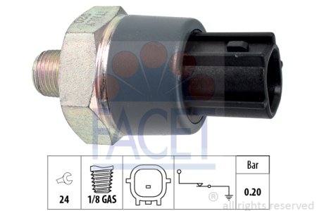 CZUJNIK CISNIENIA OLEJU