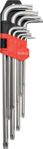 KLUCZE TORX 9CZ. T10 - T50 DLUGIE CR-V