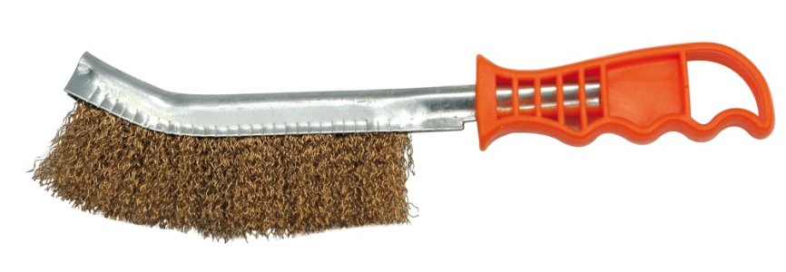 SZCZOTKA DRUCIANA VOREL 06965 STALOWA OCYNK.PLAST.R