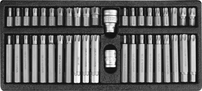 KLUCZE SPECJ.TORX SECURITY, RIBE 42CZ.