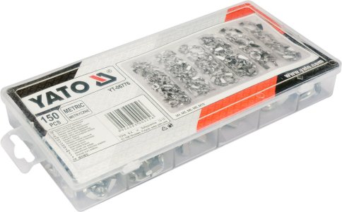 NAKRETKI MOTYLKOWE METRYCZNEYATO YT06776  MIX (150 SZT) 