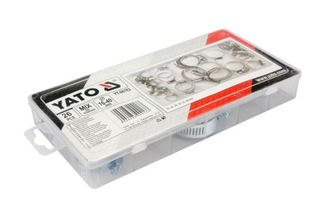 26 SZT OBEJMY SKRECANE MIX ROZMIAROW