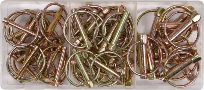 50 SZT ZABEZPIECZEN Z KOLKIEM MIX