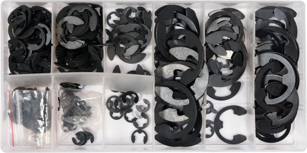 ZAWLECZKI YATO YT 06884 TYPU E. 300 SZT  MIX RODZAJOW