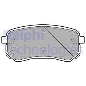 KLOCKI HAMULCOWE TYŁ DELPHI LP1976 KIA PICANTO 04