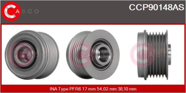 KOLO PASOWE WOLNOBIEZNE ALTERNATORA