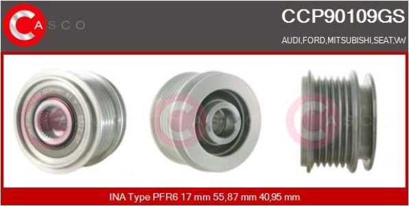 KOLO PASOWE WOLNOBIEZNE ALTERNATORA