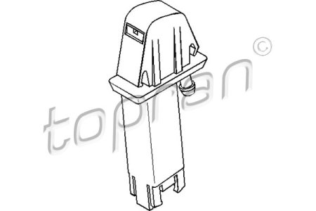 DYSZA SPRYSKIWACZA SZYBY PRZOD