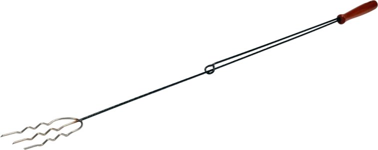 WIDELEC OGNISKOWY Z PODPÓRKĄ WO-3 L120