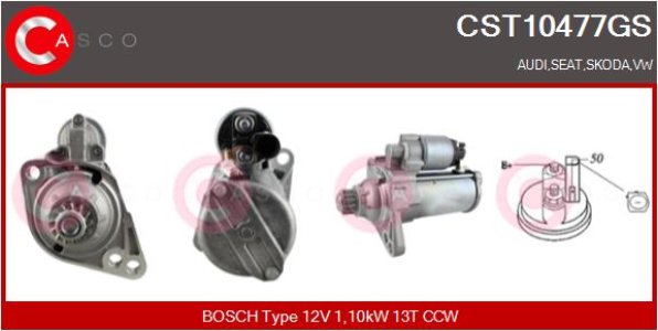 ROZRUSZNIK 12V 1.1KW OE BOSCH
