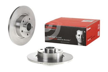 Tarcza hamulcowa BREMBO 08.C647.17 z łożyskiem