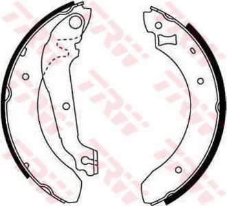 Szczęki hamulcowe TRW GS6207 5020409