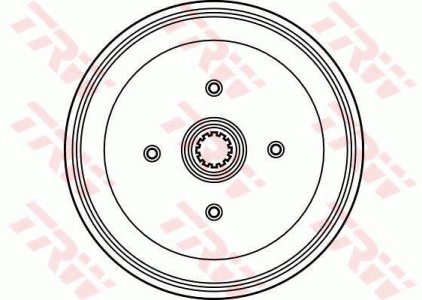Bęben hamulcowy TRW DB4037 477501615A