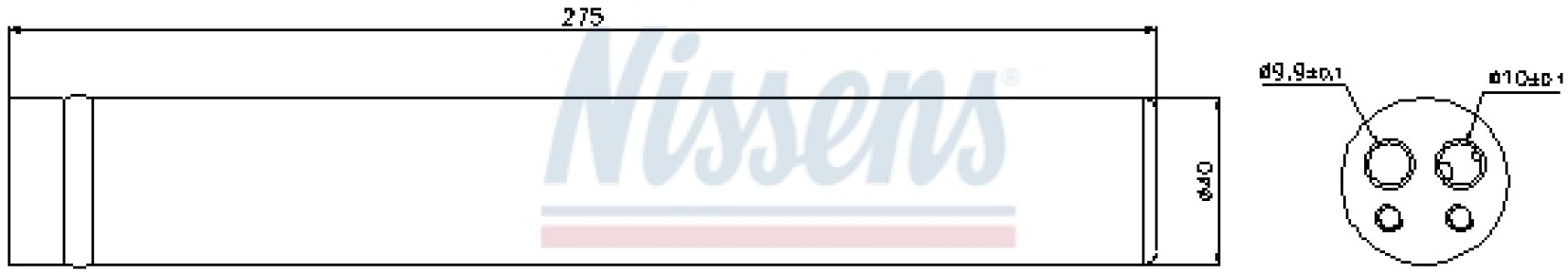 Osuszacz klimatyzacji NISSENS 95441 