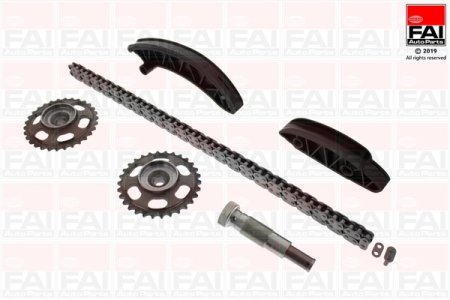 Zestaw łańcucha rozrządu FAI AutoParts TCK227NG 6510500011S1 CHRYSLER MERCEDES