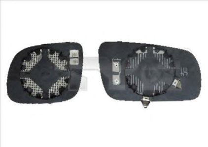 SZKŁO LUSTERKA SKODA