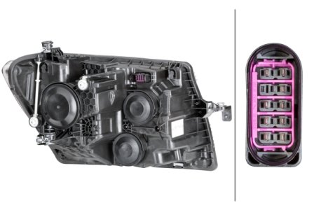 REFLEKTOR VW HELLA 1EB012830011 7C1941005