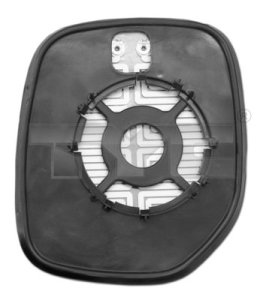 SZKŁO LUSTERKA TYC 305 0007 1 00008151W4 PEUGEOT