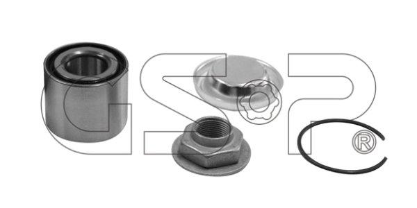 ŁOŻYSKO, ZESTAW NAPRAWCZY PIASTY GSP GK6726 3748A1 CITROEN