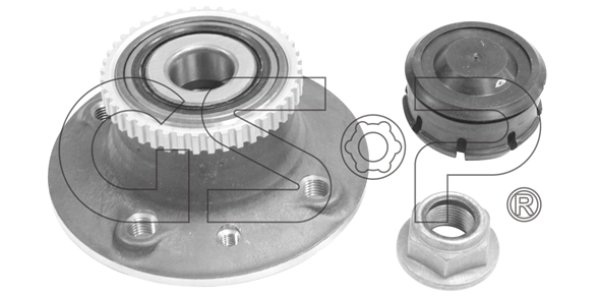 ŁOŻYSKO, ZESTAW NAPRAWCZY PIASTY NISSAN