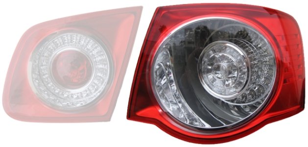 LAMPA TYLNA VW