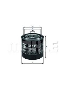 FILTR OLEJU KNECHT OC292 W81181 DAEWOO