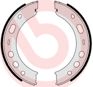 Szczęki hamulcowe BREMBO S65503 92835209711