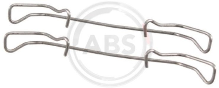 Zestaw montażowy klocków hamulcowych A.B.S. 2018Q 13478301 OPEL ASTRA K  15